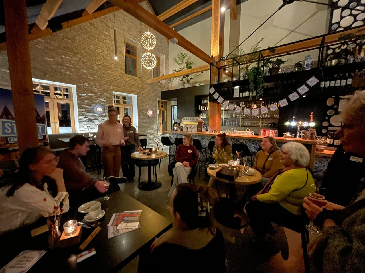 Gezellig netwerken bij Bij Lot